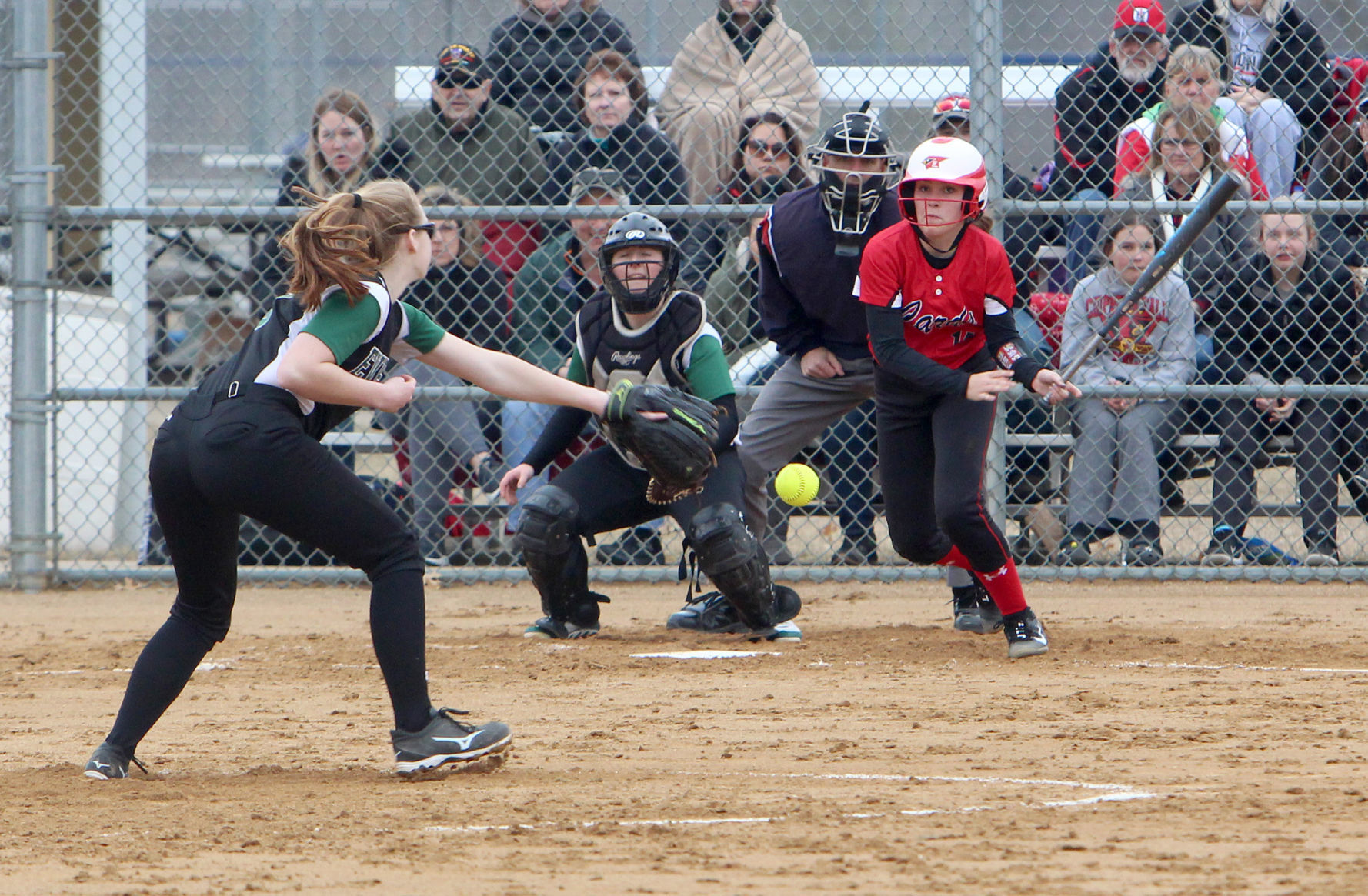 D.C. Everest at Chi-Hi softball 4-5-19